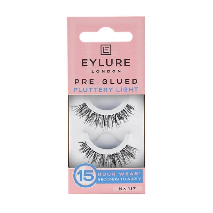 

Накладные ресницы Pestañas Postizas Pre-Glued Fluttery Light 117 Eylure, 1 Par