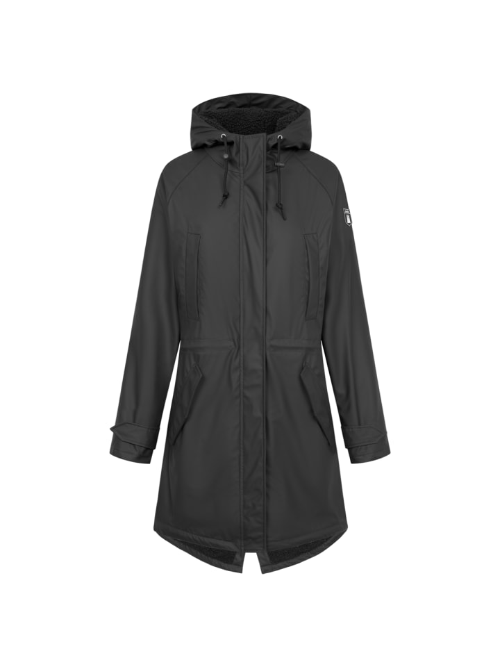 

Derbe Женская куртка Tidaholm угольно-черного цвета с блестками