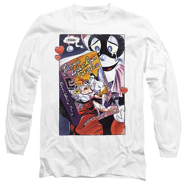 

Футболка с длинным рукавом Batman loves wacky fury Licensed Character