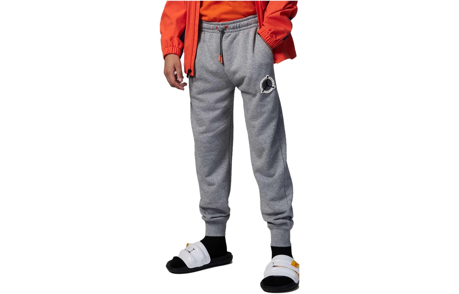 

Детские трикотажные спортивные штаны Jordan, цвет Carbon Gray