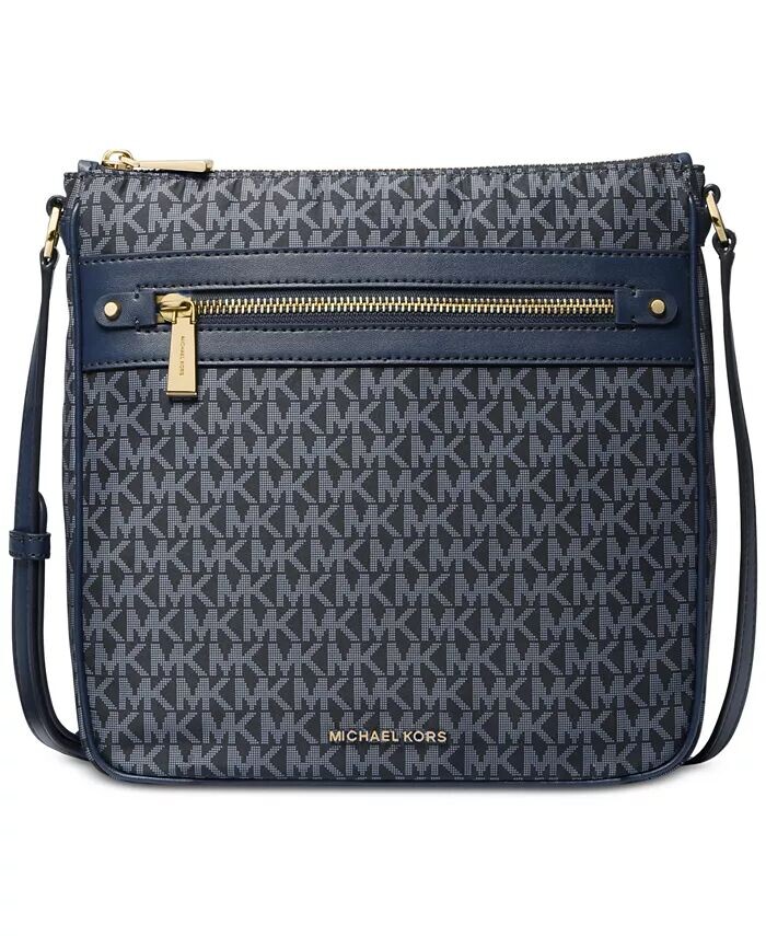 

Сумка через плечо с подвеской и логотипом Jet Set, маленький размер North South Michael Kors, синий