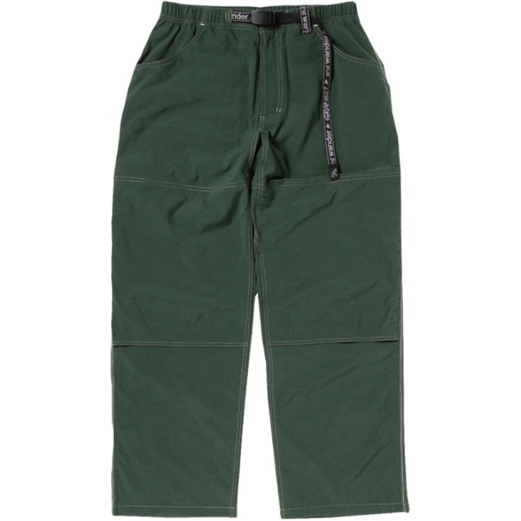 

And Wander поясные брюки Gramicci, темно-зеленый