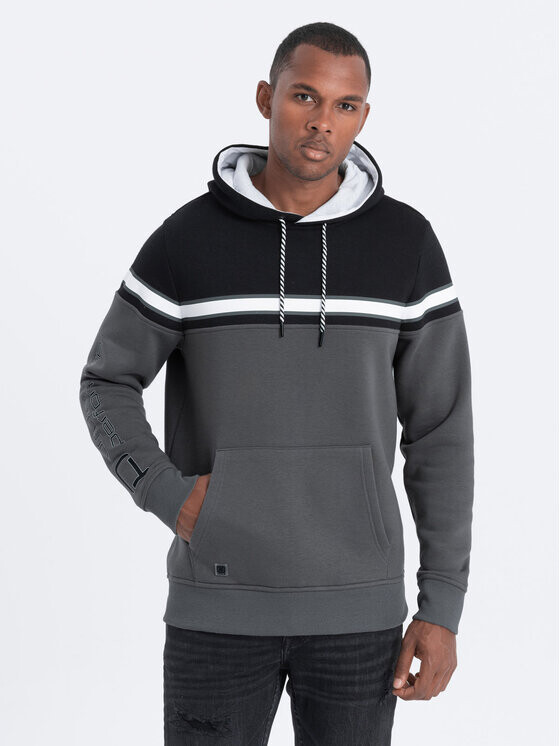 

Толстовка regular fit Ombre, серый
