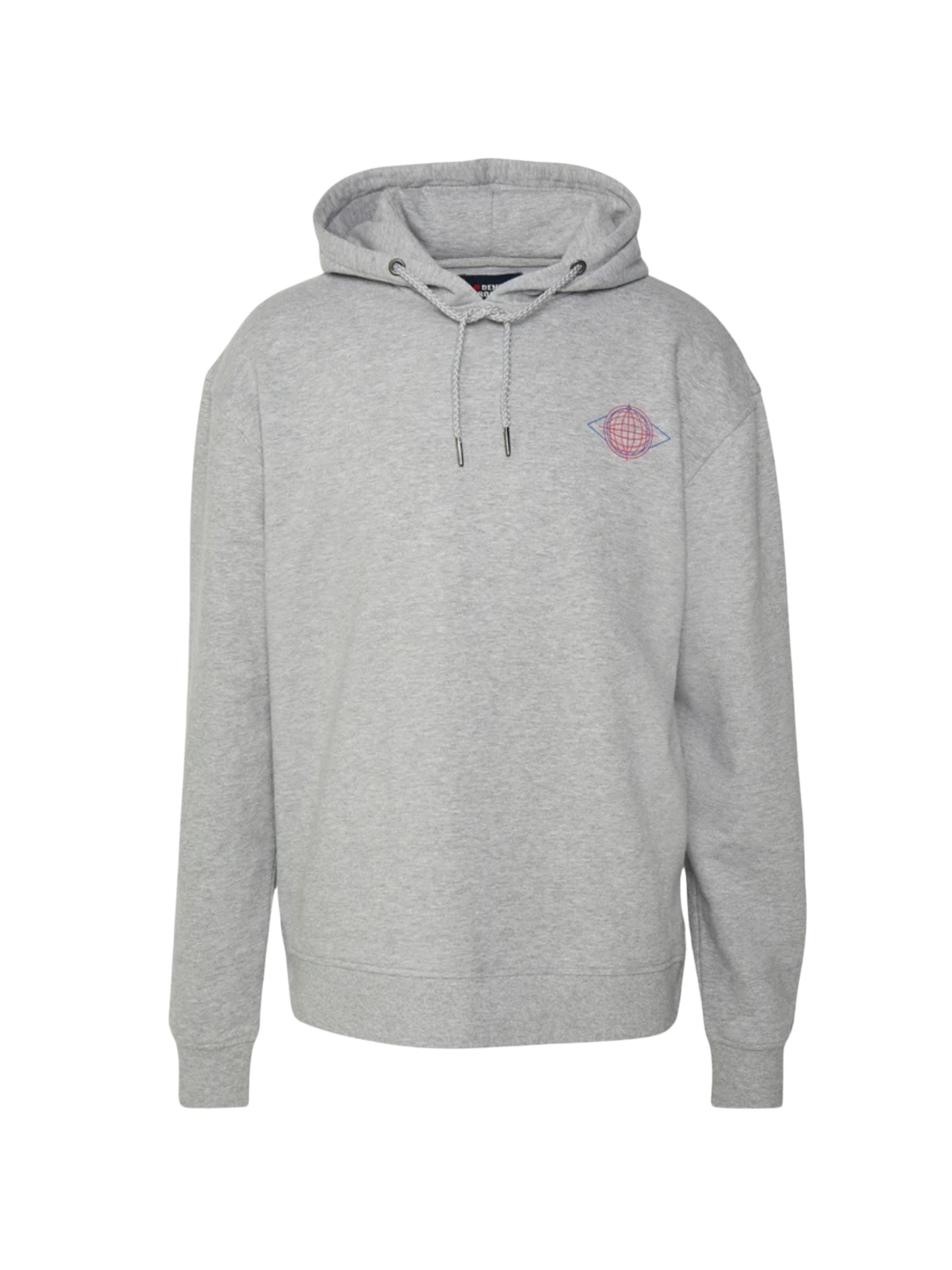 

Denim Project Толстовка Regular fit 'DPMDPJOHAN' в сером цвете