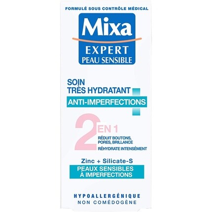 Expert Sensitive Skin - Очень увлажняющий уход против пятен 2 в 1 - 50, Mixa — фото 3
