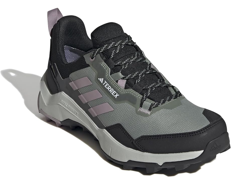 

Походные ботинки adidas Outdoor Terrex AX4 GTX, цвет Silver Green/Preloved Fig/Black
