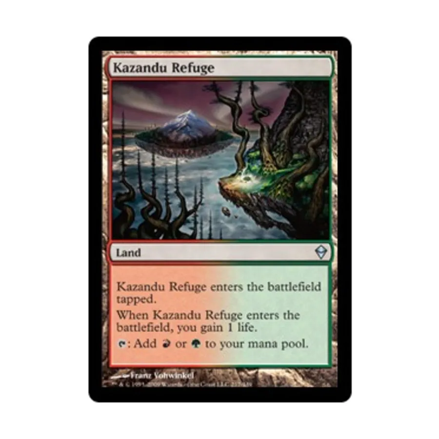 

CCG Убежище Казанду (U), MTG - Zendikar