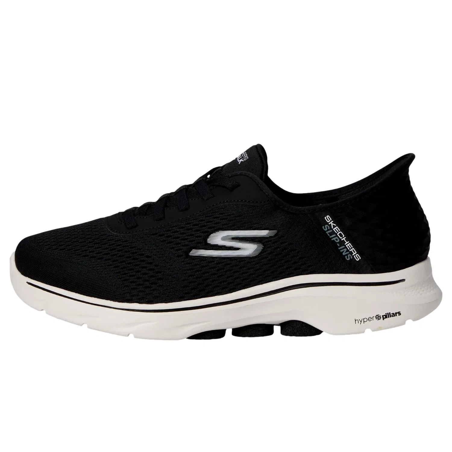 Кроссовки Skechers Go Walk 7 - Free Hand 2 черно-белые 216648WW-BKW мужские