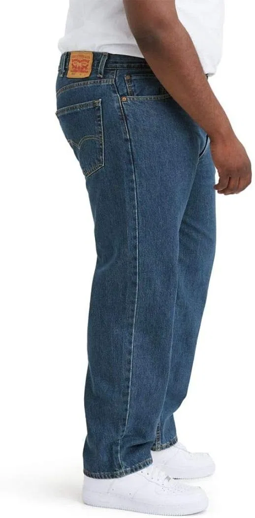 Джинсы Relaxed Fit Levi's, Темная каменная стирка — фото 3
