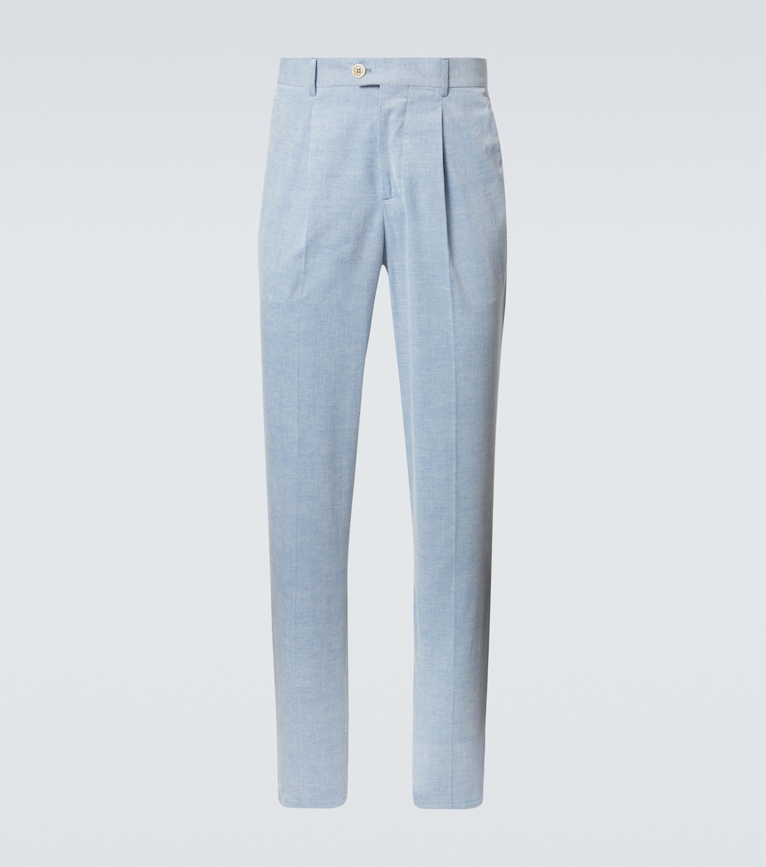 

Прямые брюки из хлопка Brunello Cucinelli, Denim