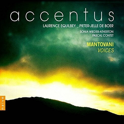 

CD диск Mantovani / Accentus / Equilbey / Boer / Wieder: Voices