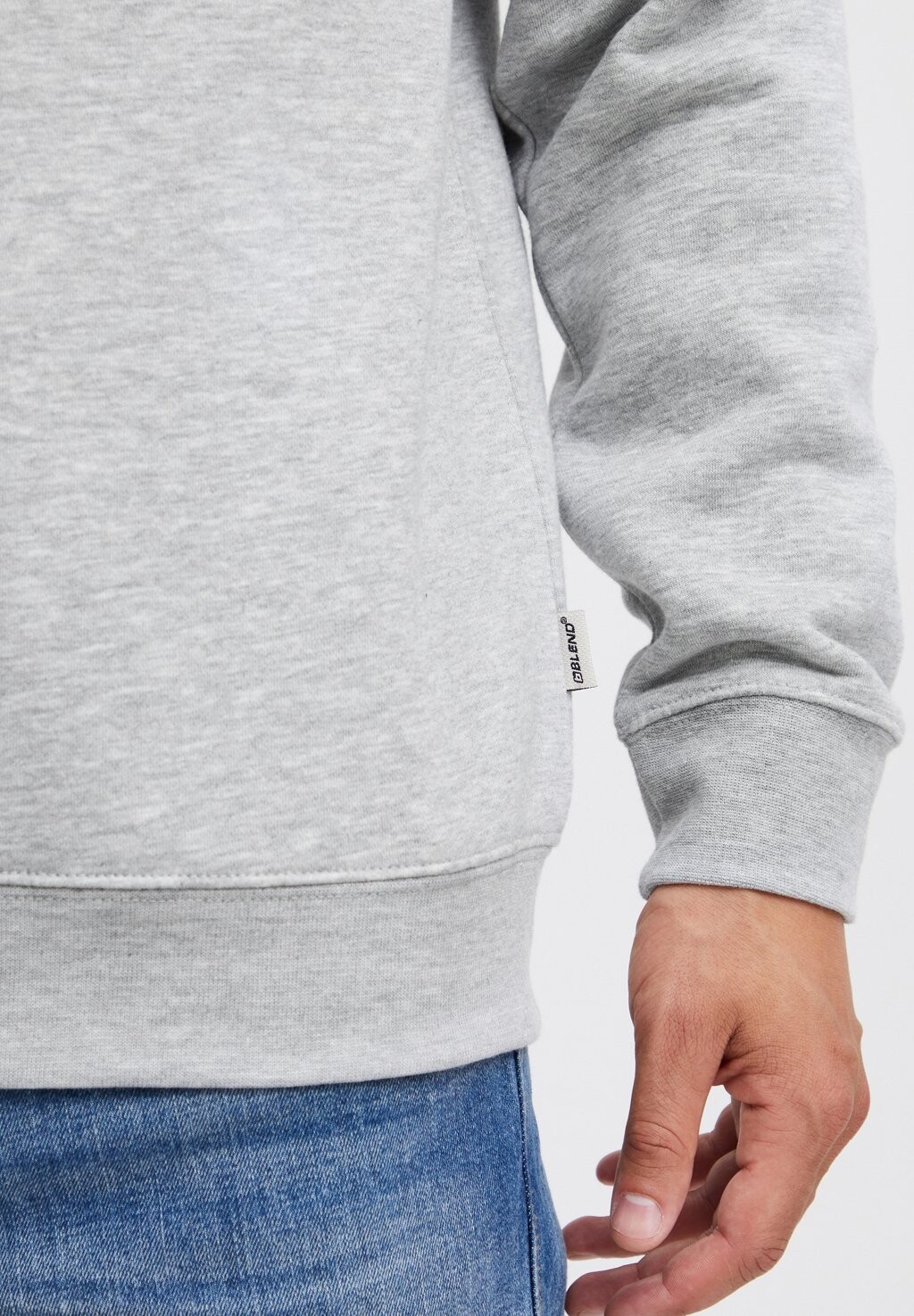 

Толстовка с капюшоном SWEATSHIRT Blend, серый