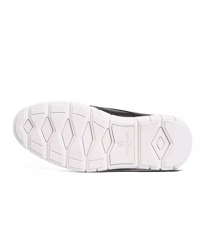 Hill Street Оксфорды Wingtip с технологией Hands-Free Slip On из кожи Marc Joseph New York, черный — фото 4