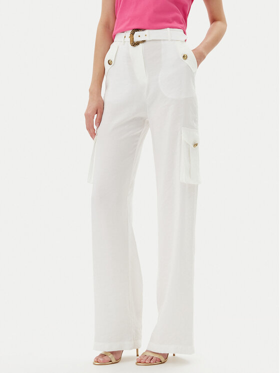 

Широкие брюки 78HAA109 Versace Jeans Couture, белый