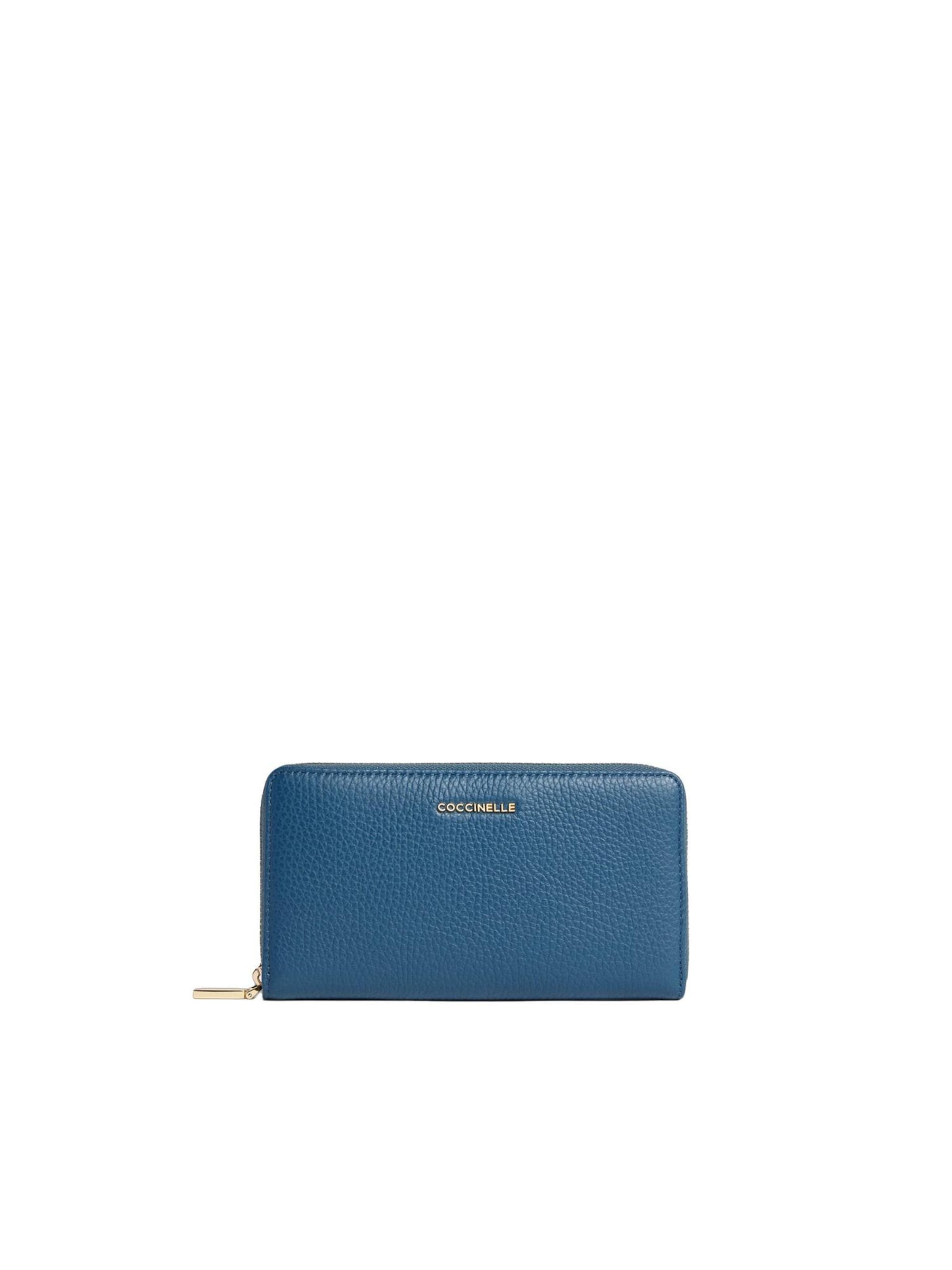 

Кошелек 'COCCINELLE METALLIC 26 135' в цвете Cobalt Blue