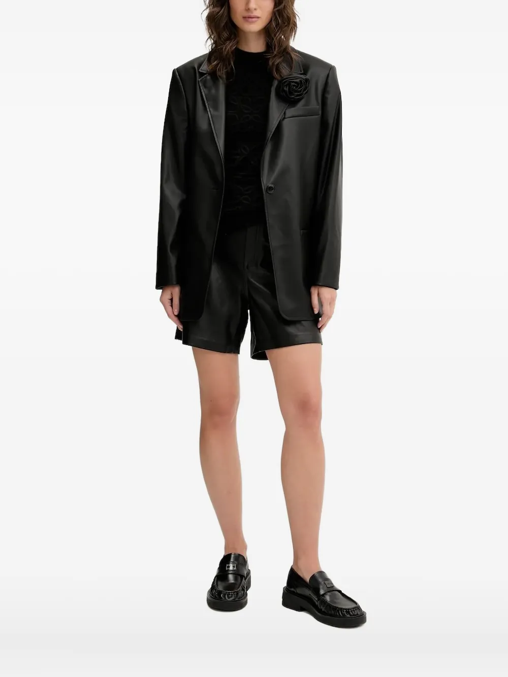 

Декорированный блейзер Hugo, черный