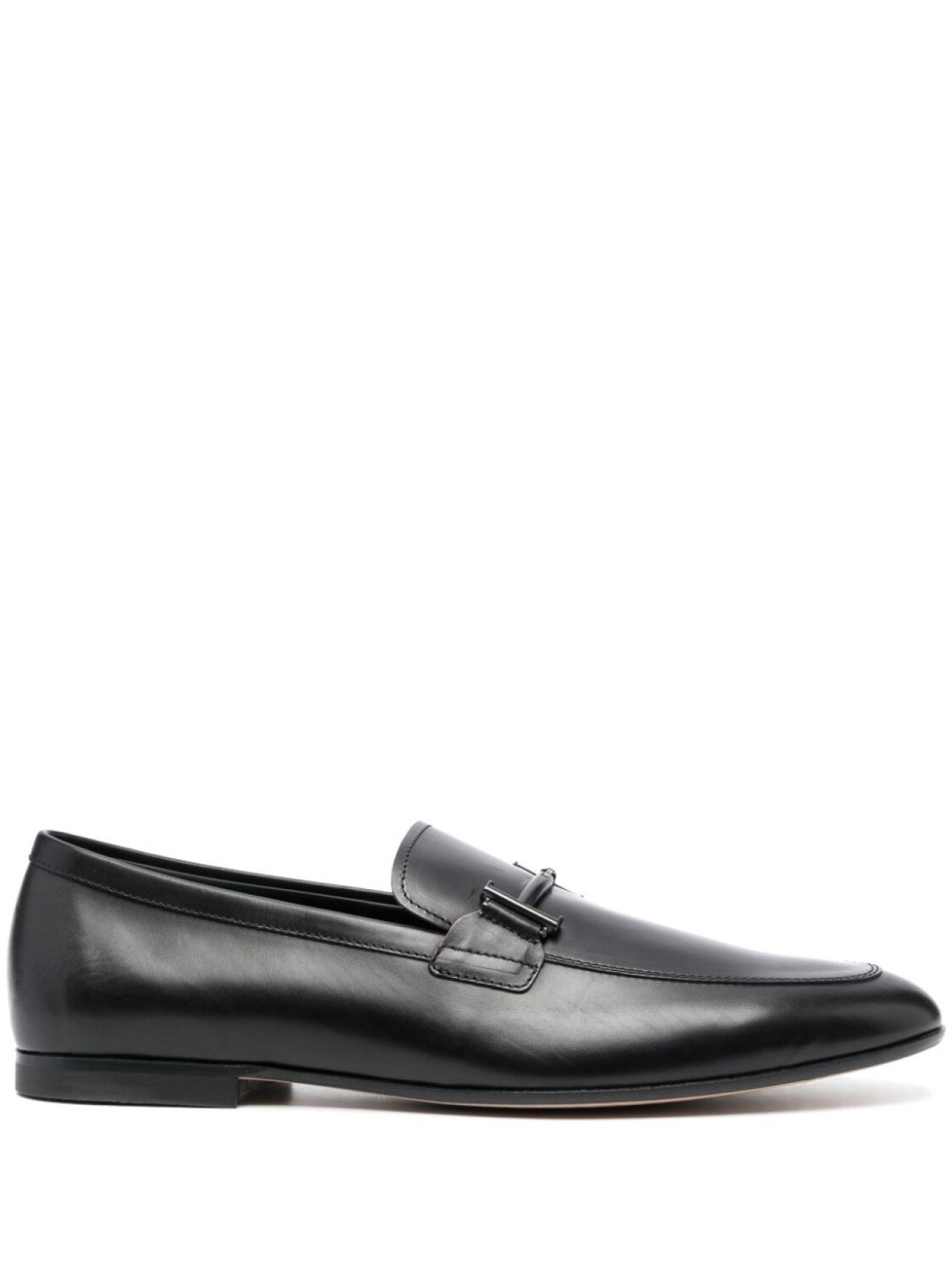 

Tod's лоферы с пряжкой Double T, черный