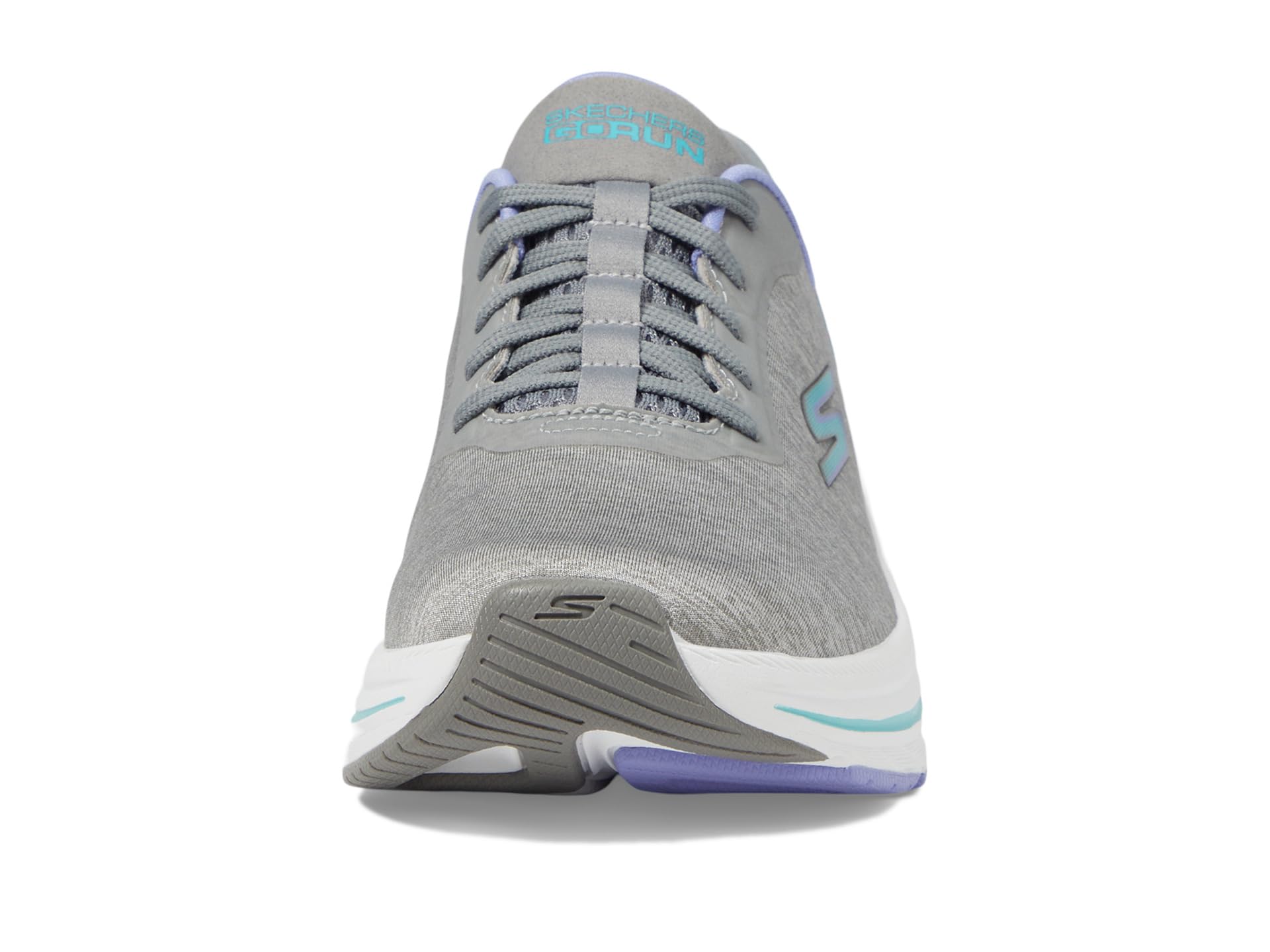 Кроссовки SKECHERS Max Cushioning Elite 2.0 Prevail Hands Free Slip-Ins, Gray/Blue — фото 3