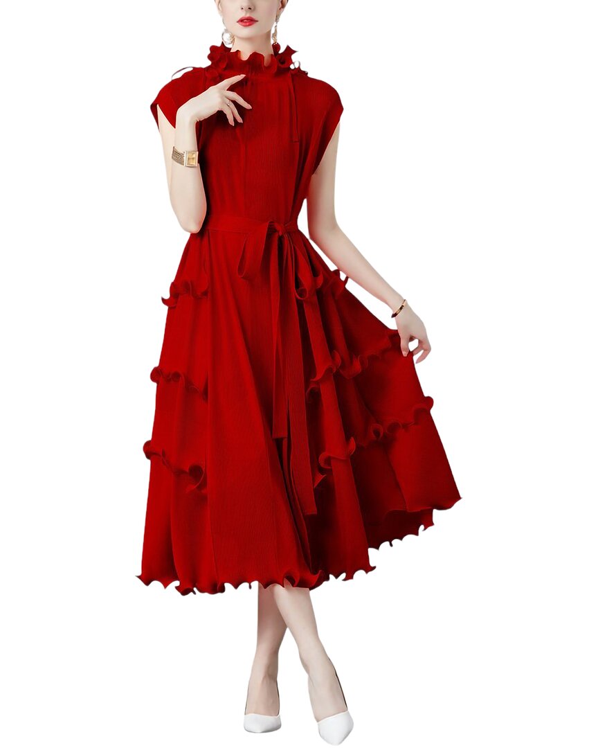 

Платье миди ELAINE, красный