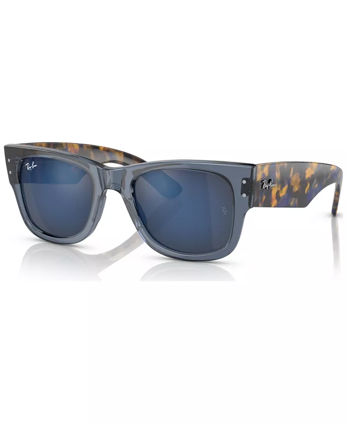 

Солнцезащитные очки унисекс Mega Wayfarer 51 Ray-Ban, синий