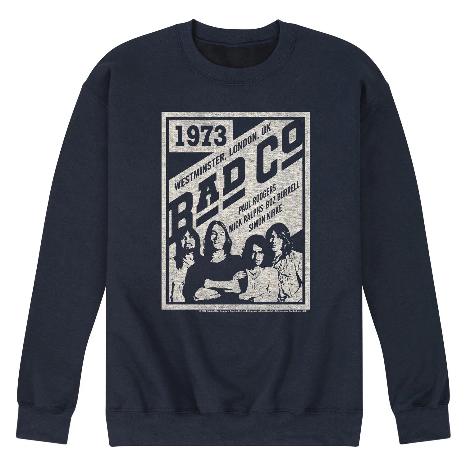 

Мужской свитшот с плакатом Bad Company Licensed Character