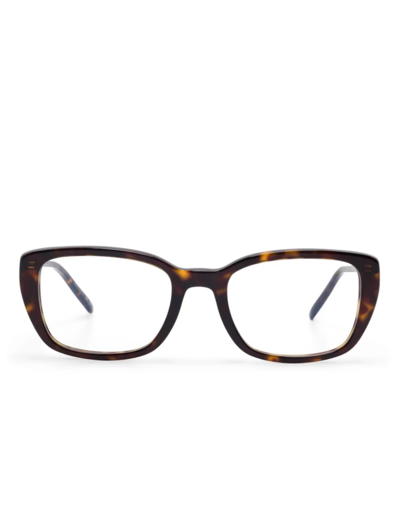 

Очки в квадратной оправе Saint Laurent Eyewear, коричневый