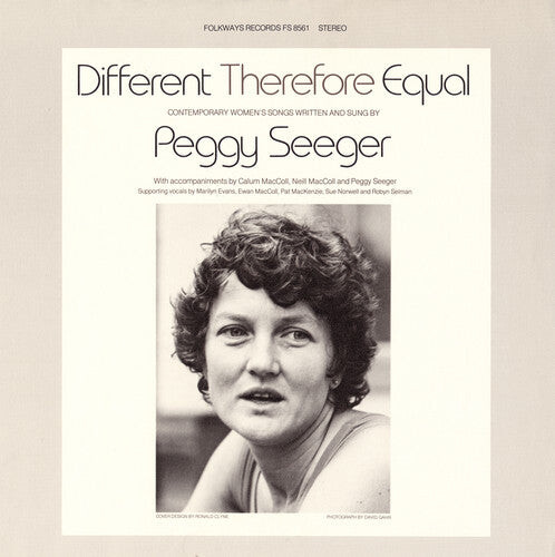 

CD диск Seeger, Peggy: Different Therefore Equal