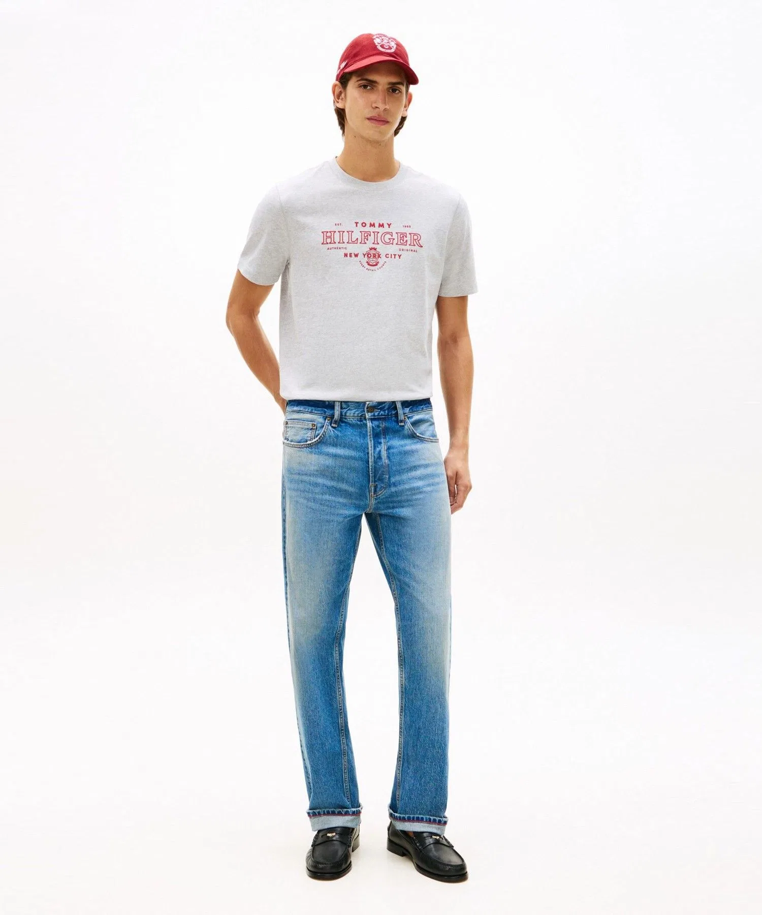 Мужская футболка TOMMY HILFIGER HERITAGE GRAPHIC TEE — фото 3