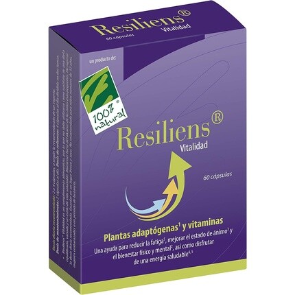 

Нутрикосметика Resiliens Vitality 60 капсул, 100%Natura