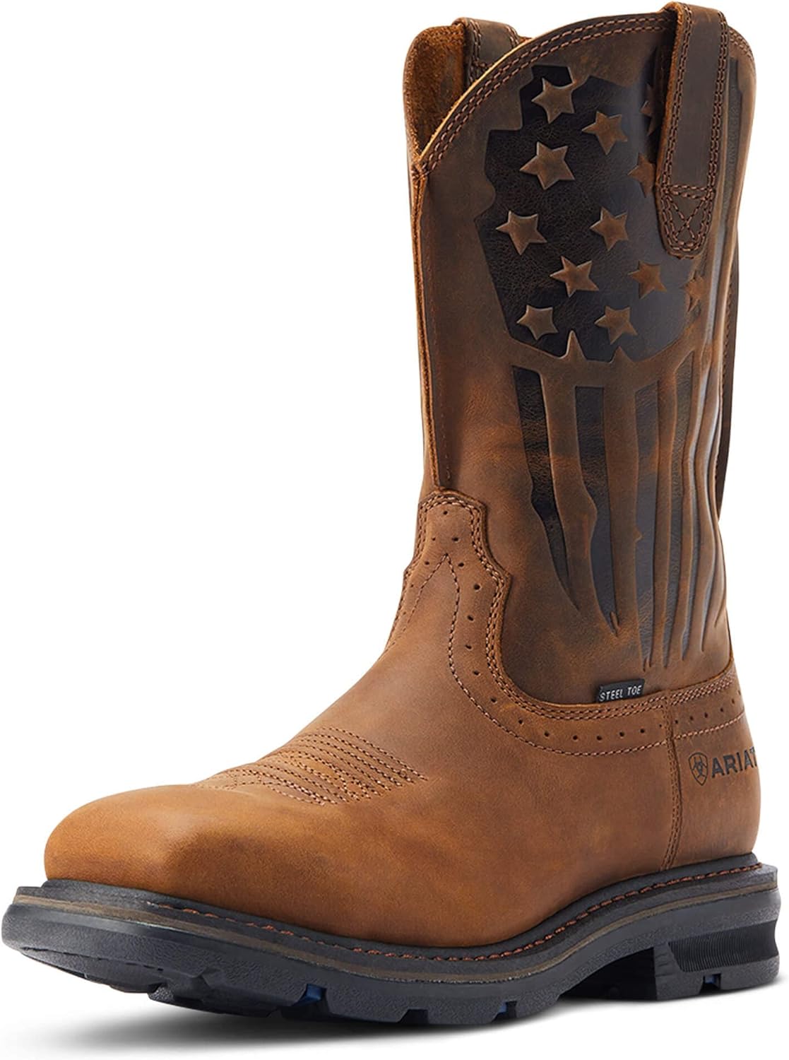 

Мужские ботинки Ariat Sierra Shock Shield с защитным металлическим носком, коричневый