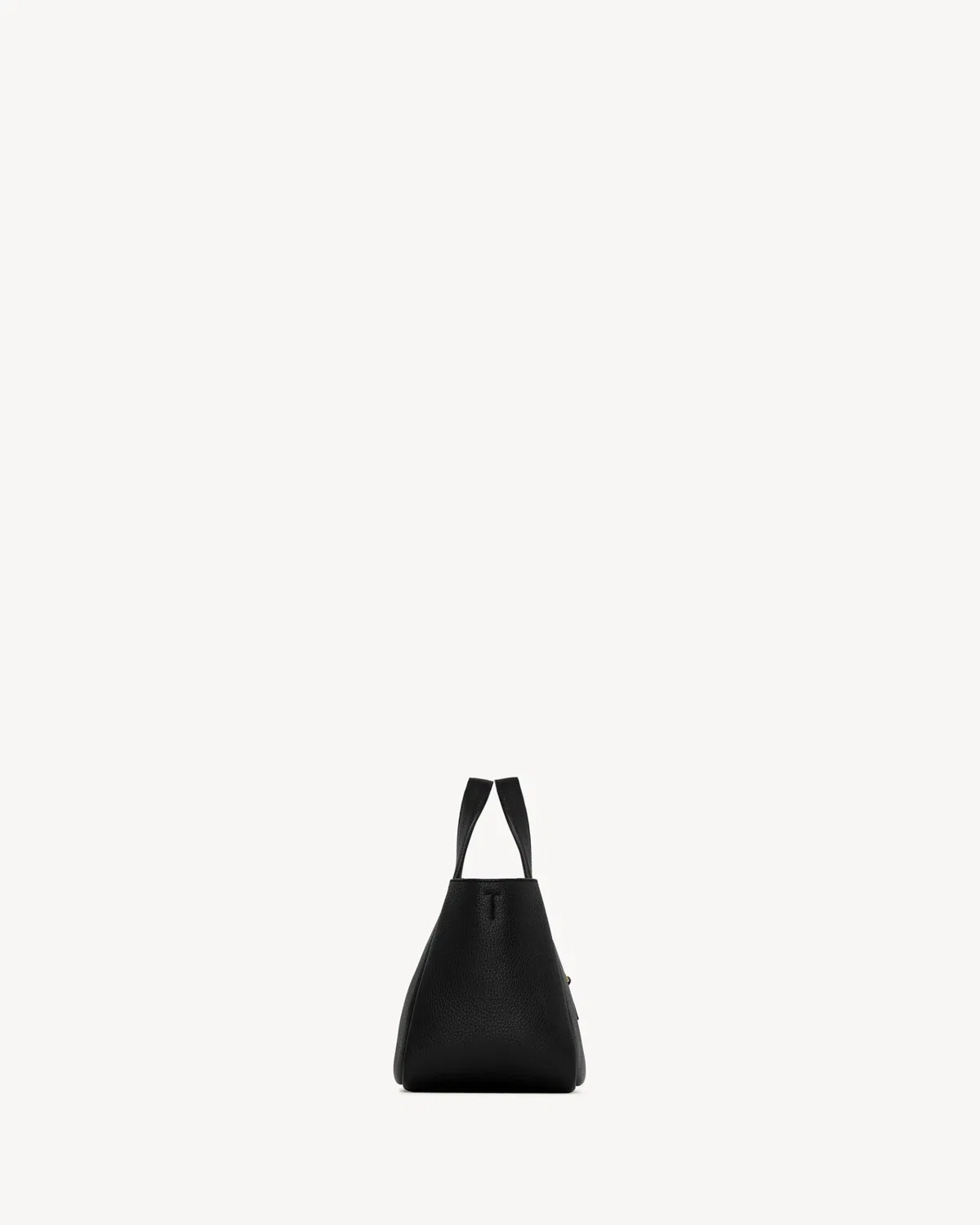 LE 5 À 7 BABY BEA из зернистой кожи SAINT LAURENT, черный — фото 4