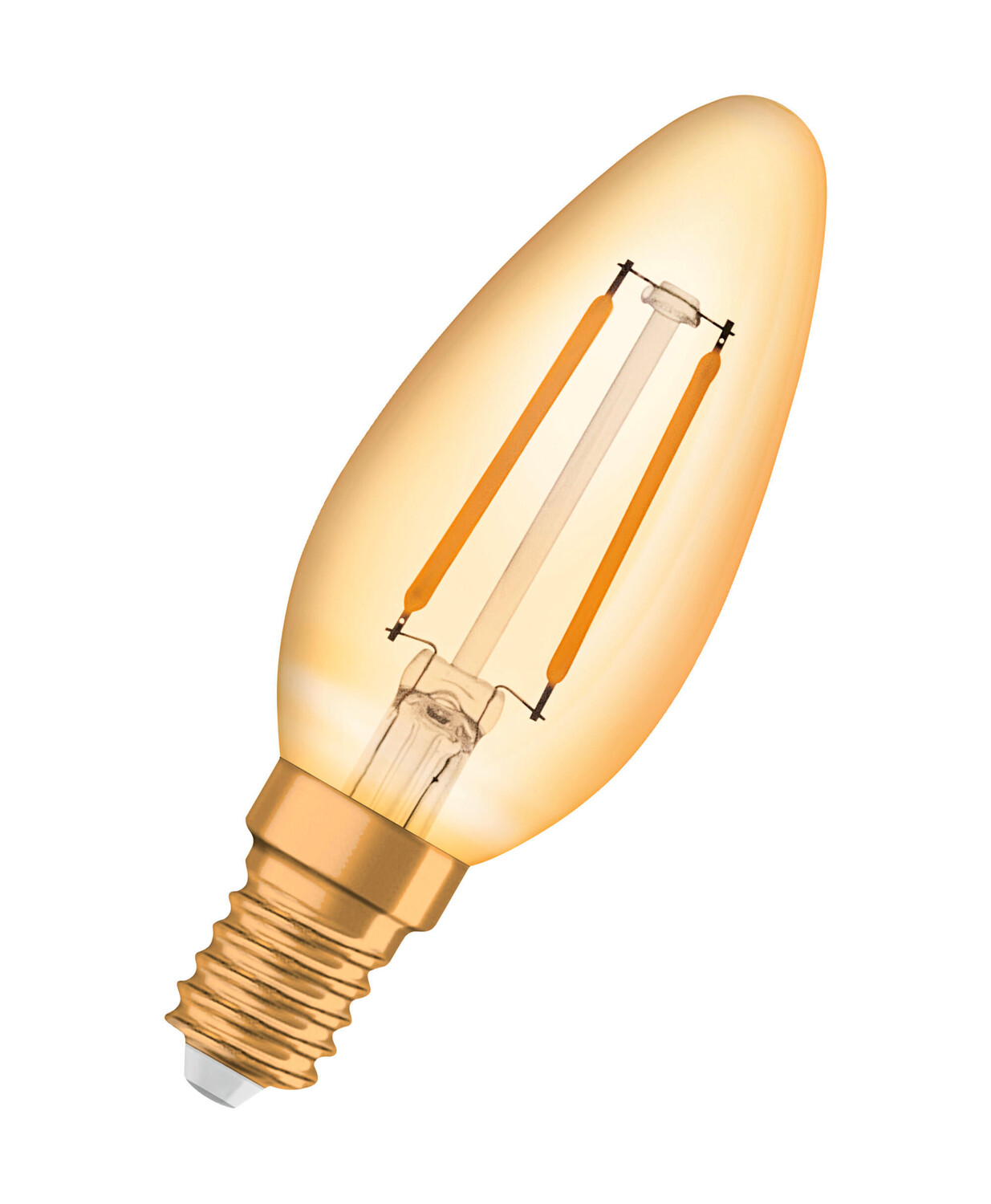 

Светодиодная лампочка Osram, 3,5x10 см, золотой