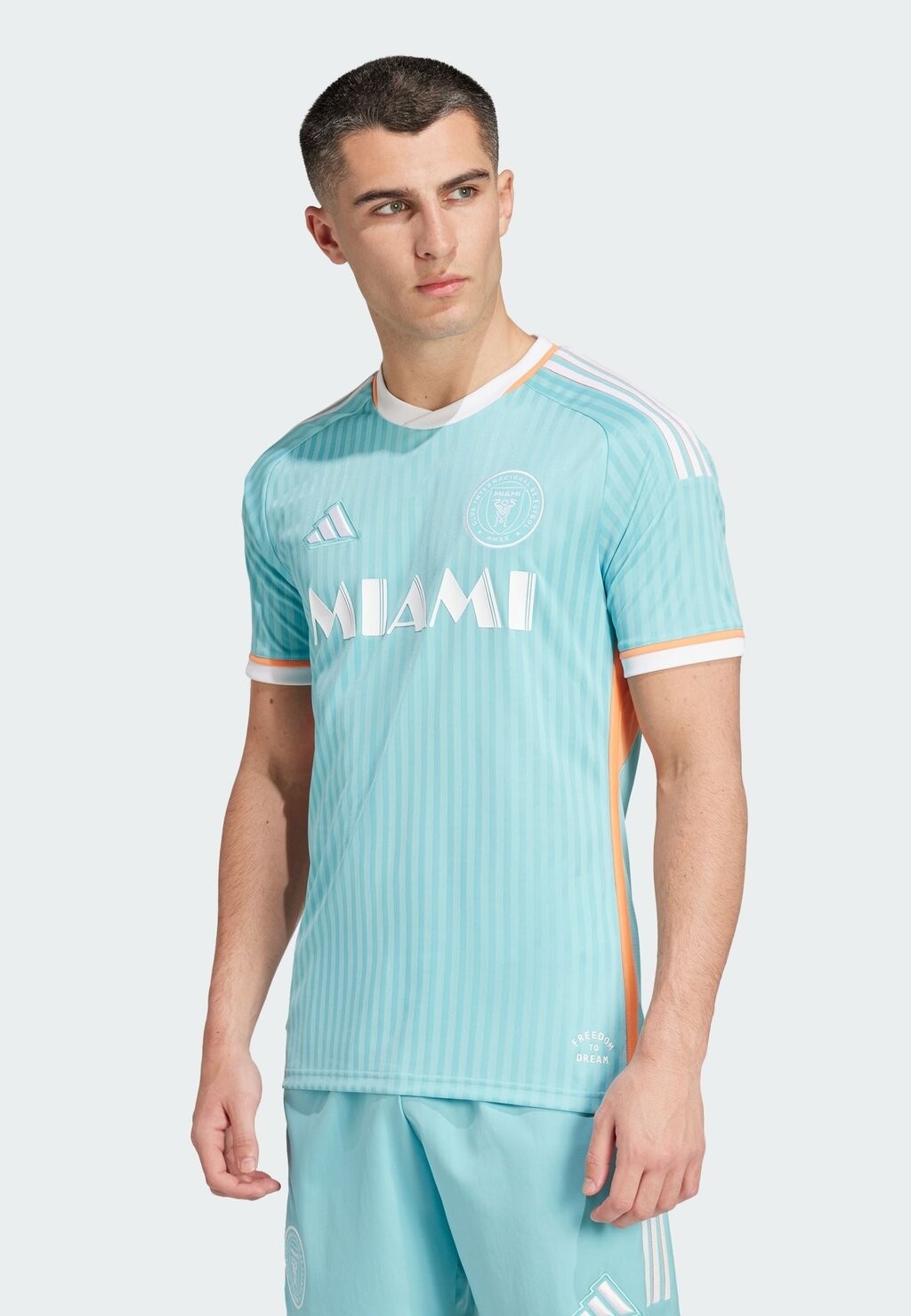 

Принт на футболке INTER MIAMI adidas, мята