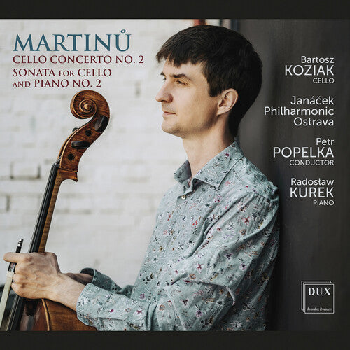 

CD диск Martinu / Janacek Philharmonic Ostrava: Martinu Cello Concerto No. 2 Sonata for Cello And Piano No. 2