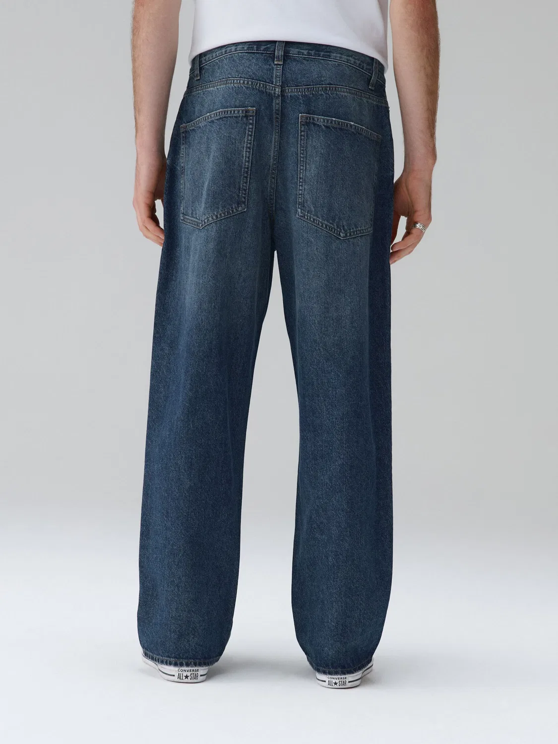 Свободные джинсы Next, Blue Denim — фото 3