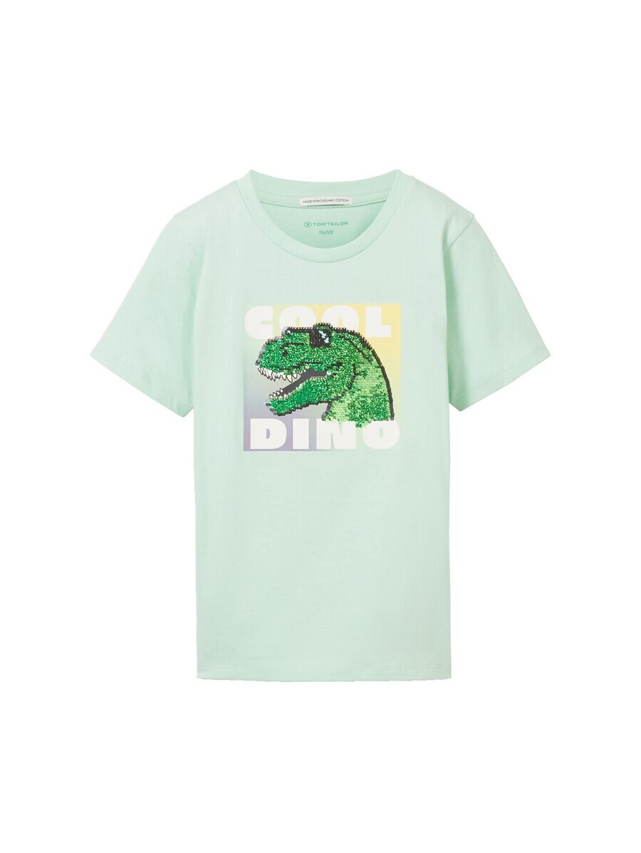 

Футболка Tom Tailor, цвет Green/Dark Green