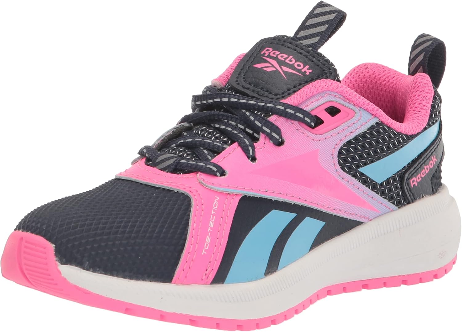 

Кроссовки Reebok для детей и взрослых, прочные, модель Xt, синий/розовый