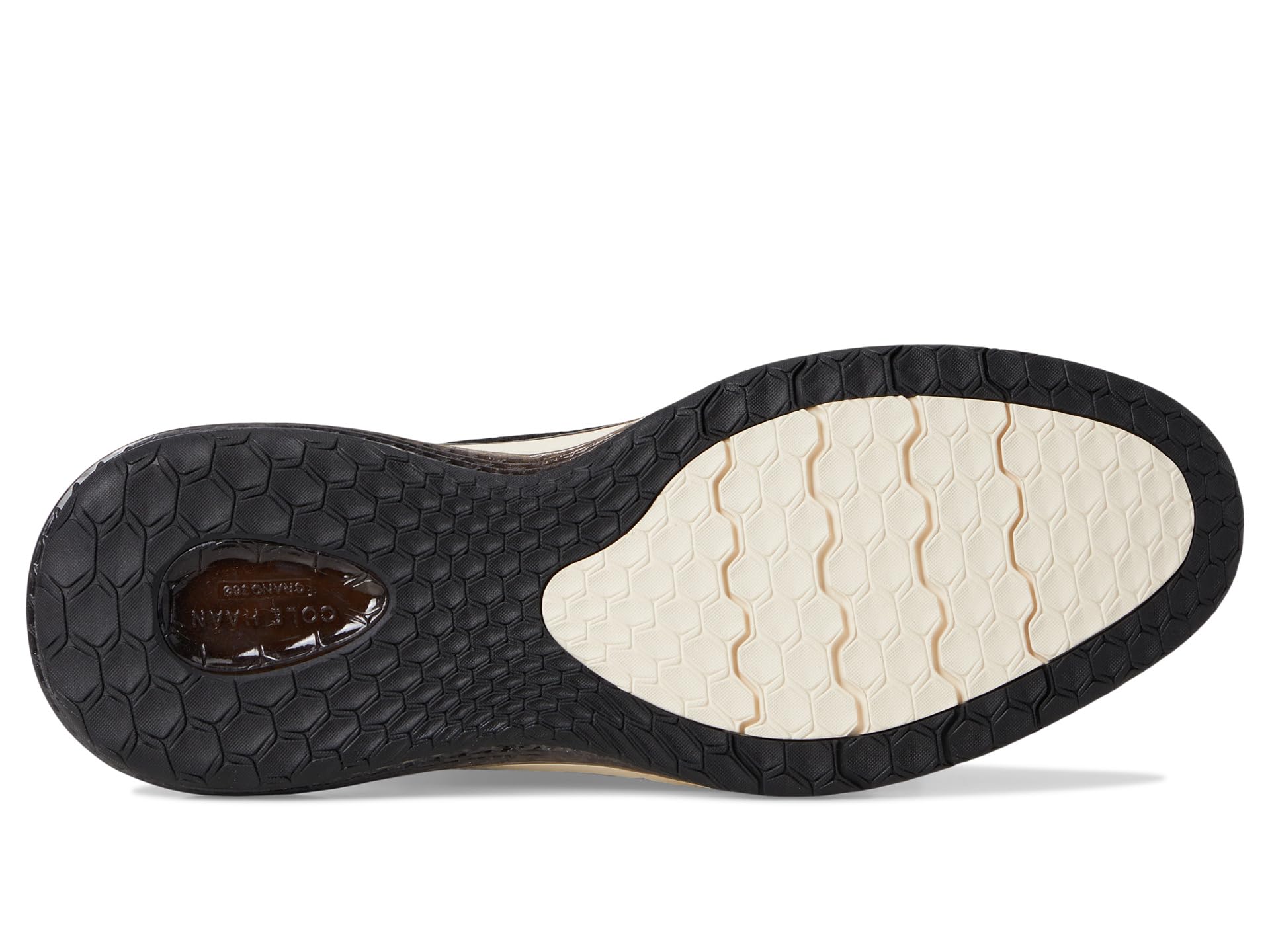 Кроссовки Cole Haan Original Grand Energy Weave Stitchlite Wing Oxford, цвет Black/Ivory/Ivory — фото 3
