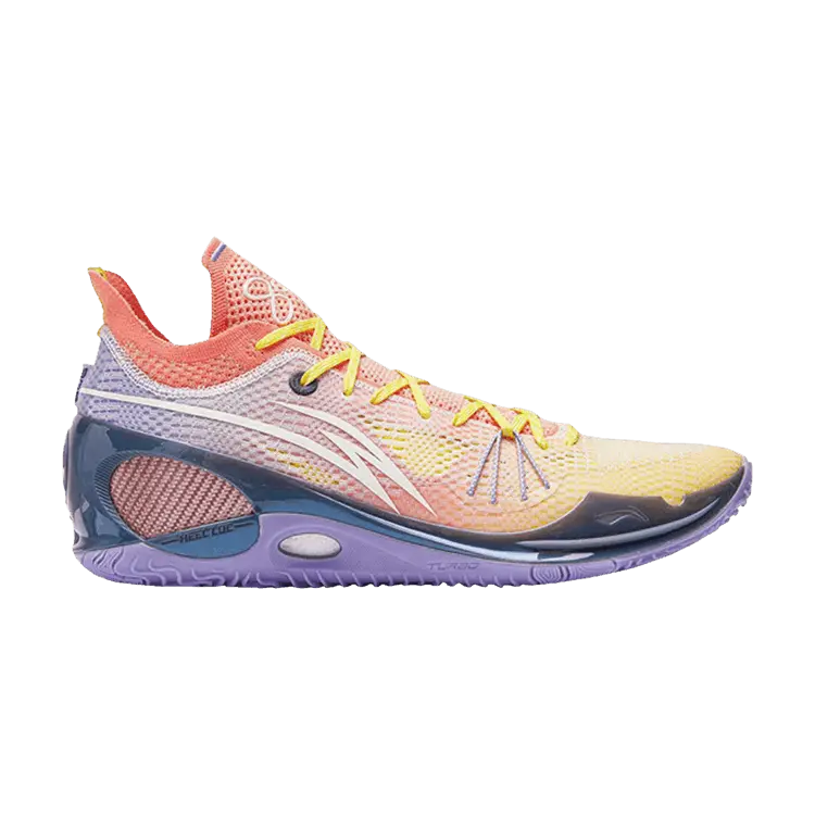 

Кроссовки Li-Ning Way of Wade 808 3 Ultra V2 Low Red Coral Purple, фиолетовый