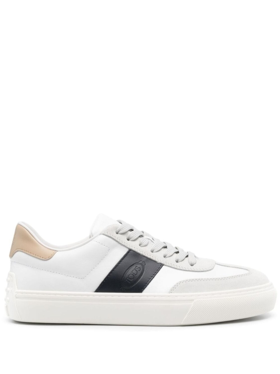 

Кроссовки с тисненым логотипом Tod's, белый