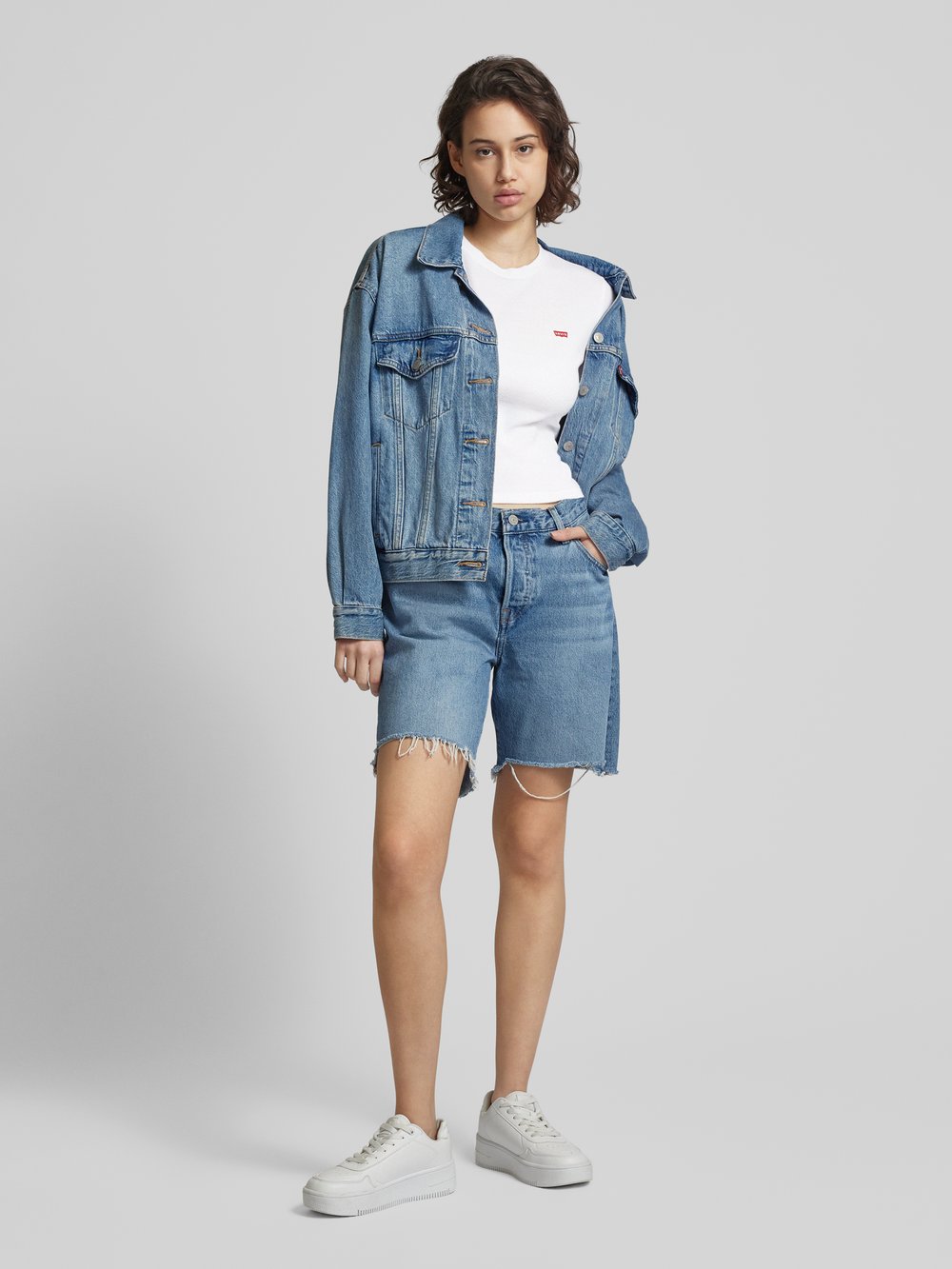 

Футболка с этикеткой, модель «ESSENTIAL SPORTY» Levi's, белый
