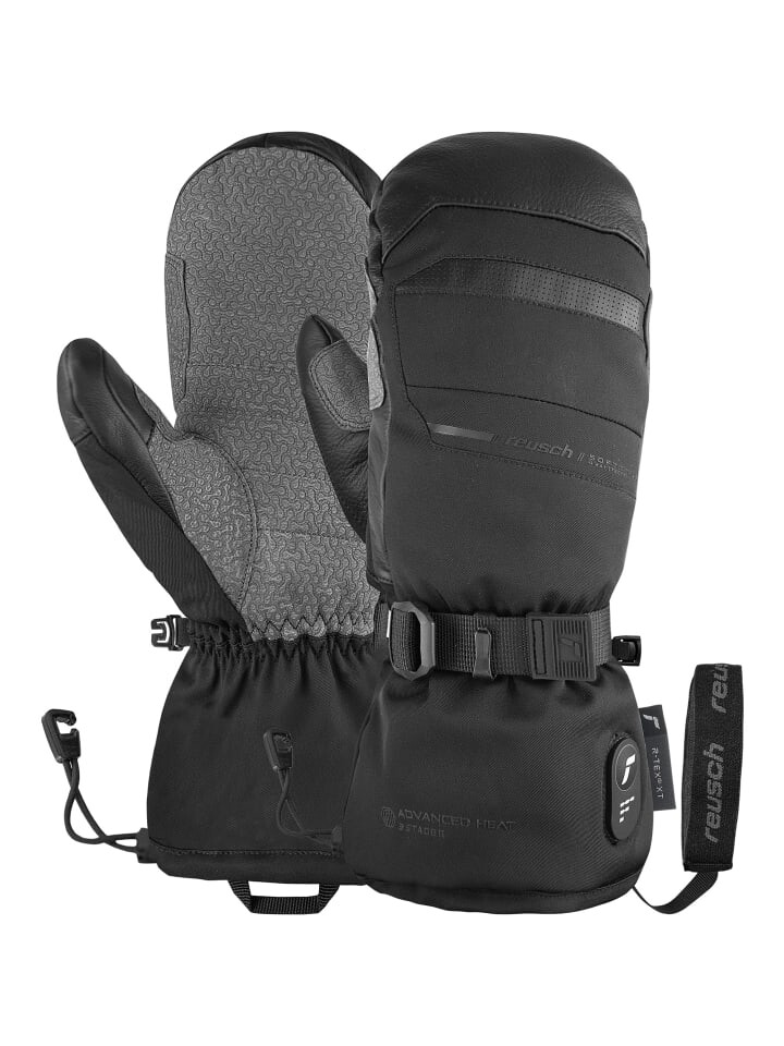 

Рукавицы Reusch Fäustlinge Advanced Heat R-TEX XT Mitten, цвет 7700 black