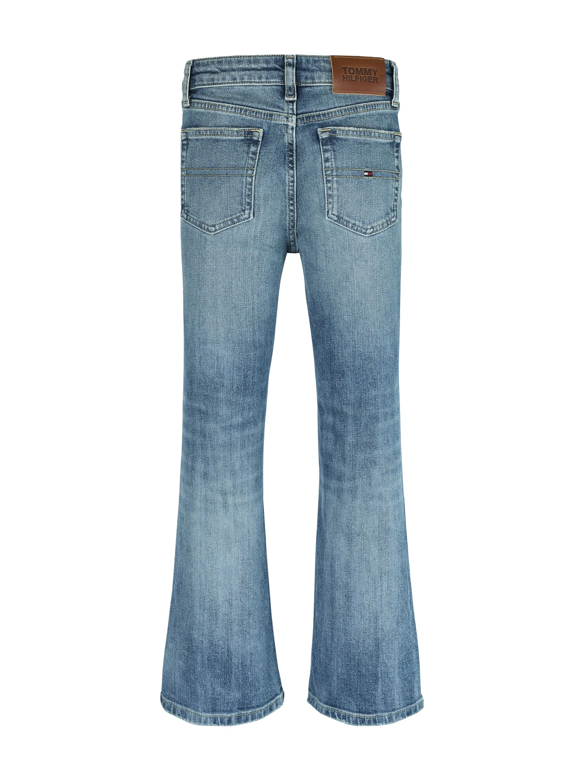 Джинсы bootcut Tommy Hilfiger Junior, синий — фото 2