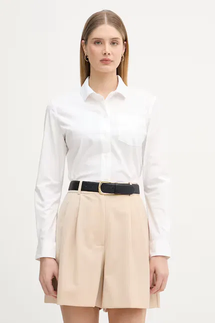 Рубашка Lacoste Классическая, Белая