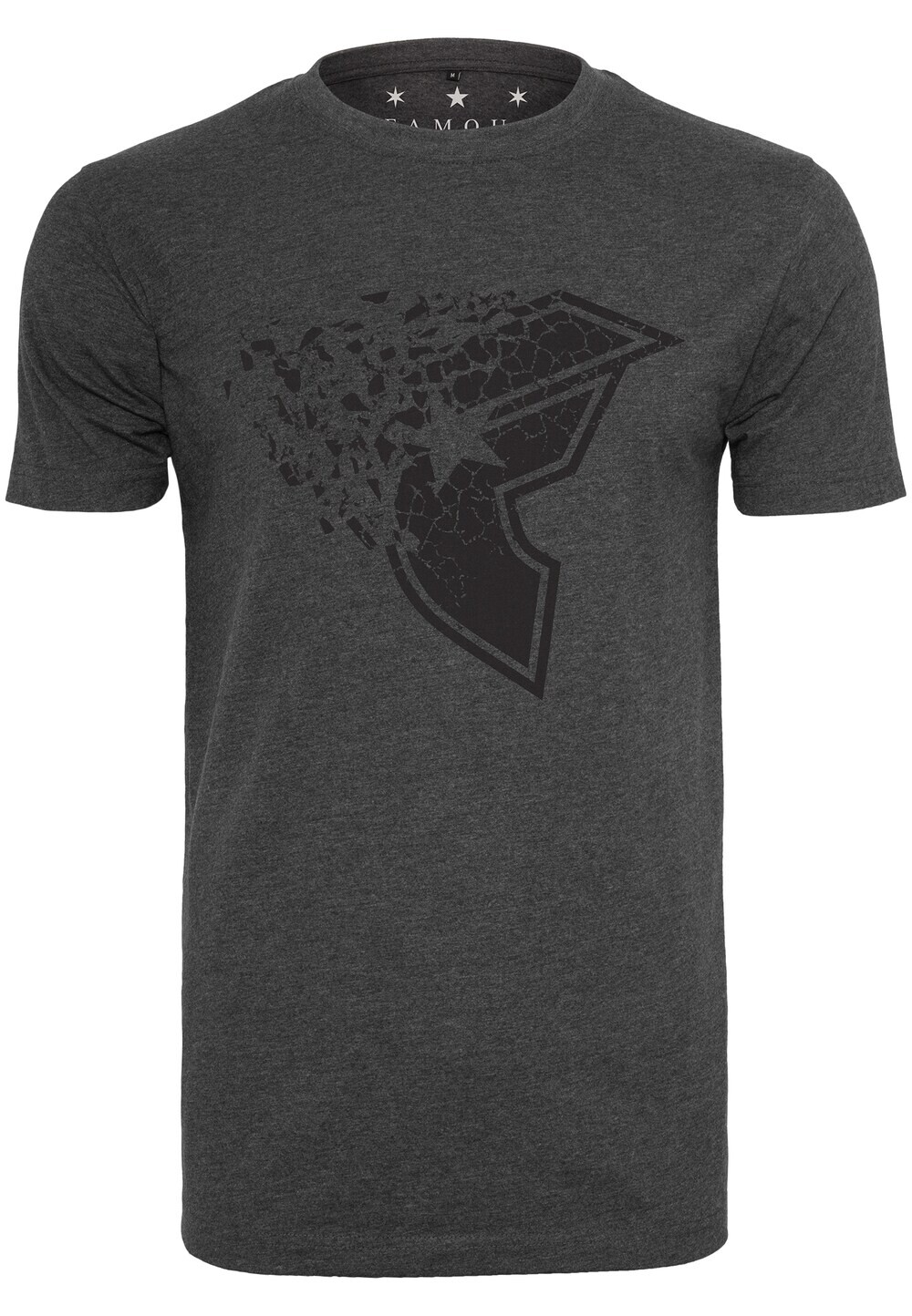 

Футболка Mister Tee Blasted Tee, темно-серый