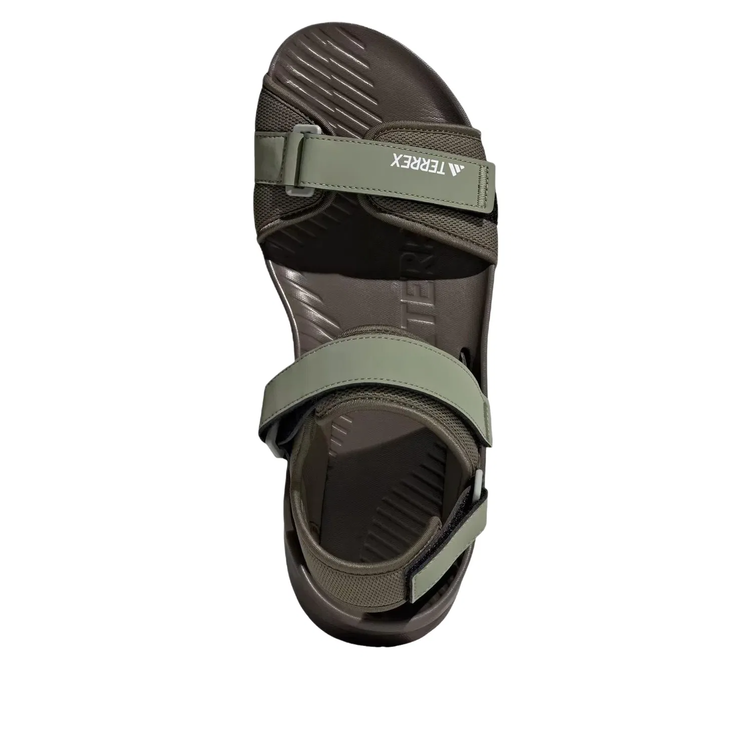 Сандалии Adidas Terrex Hydroterra 'Olive Strata Tent Green' JR8411, оливково-зеленый — фото 2