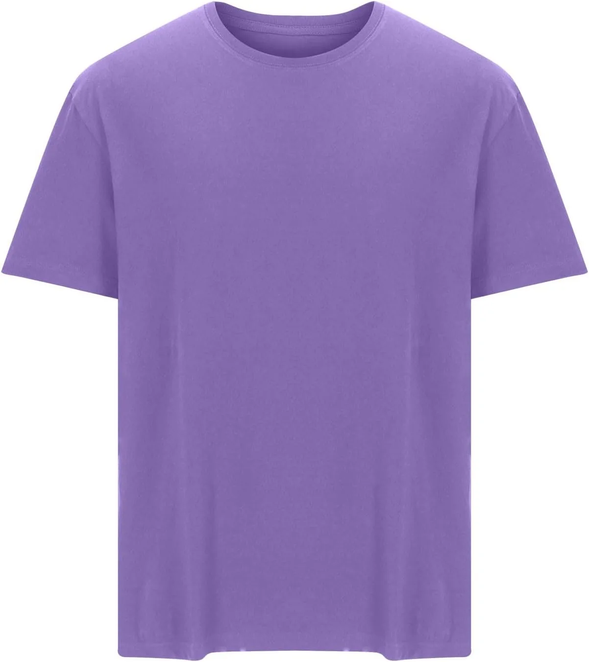 Мужская футболка с коротким рукавом Cotton Moisture Wicking, Plus Size
