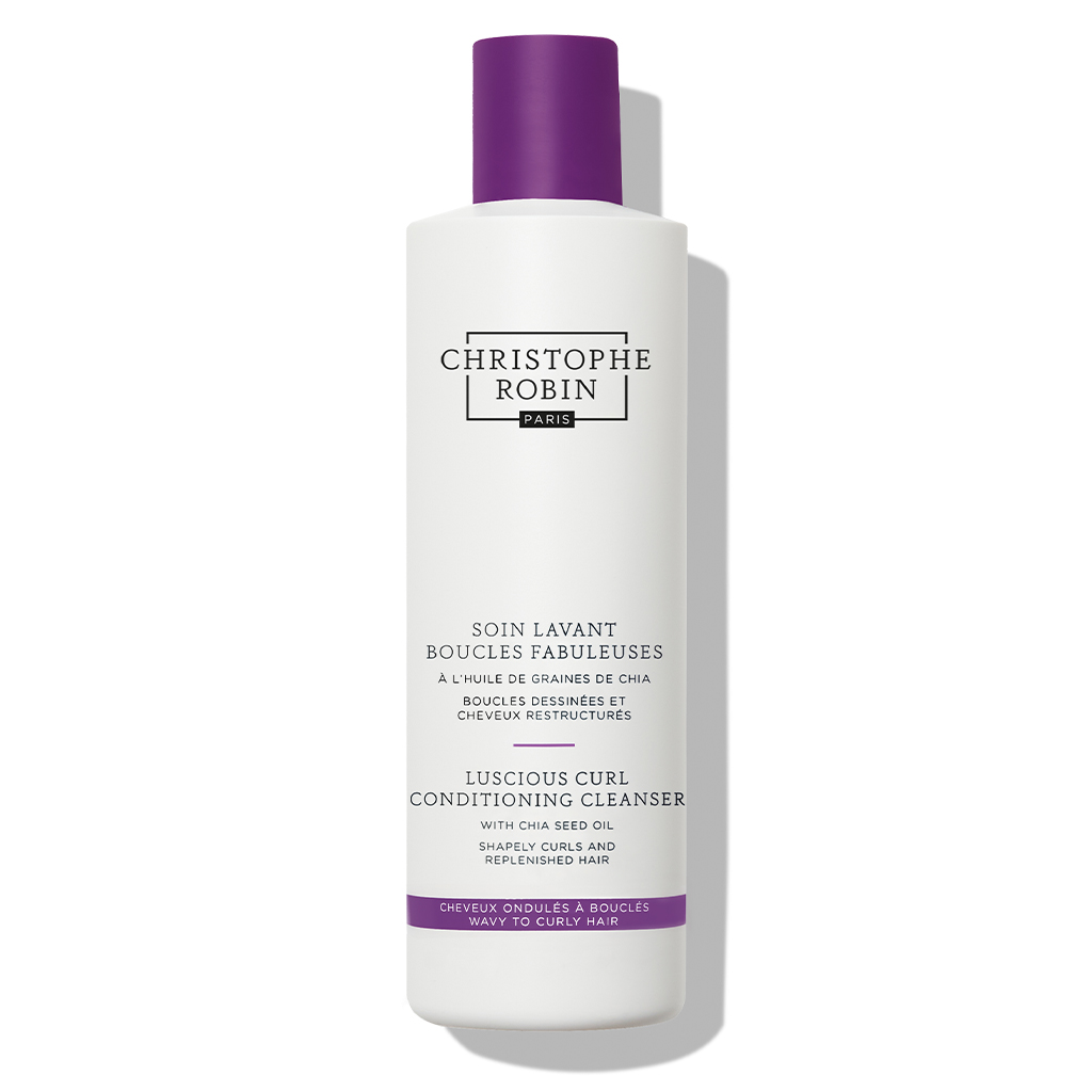 

Шампунь для вьющихся волос luscious curl conditionning cleanser with chia seed oil Christophe Robin, 250 мл