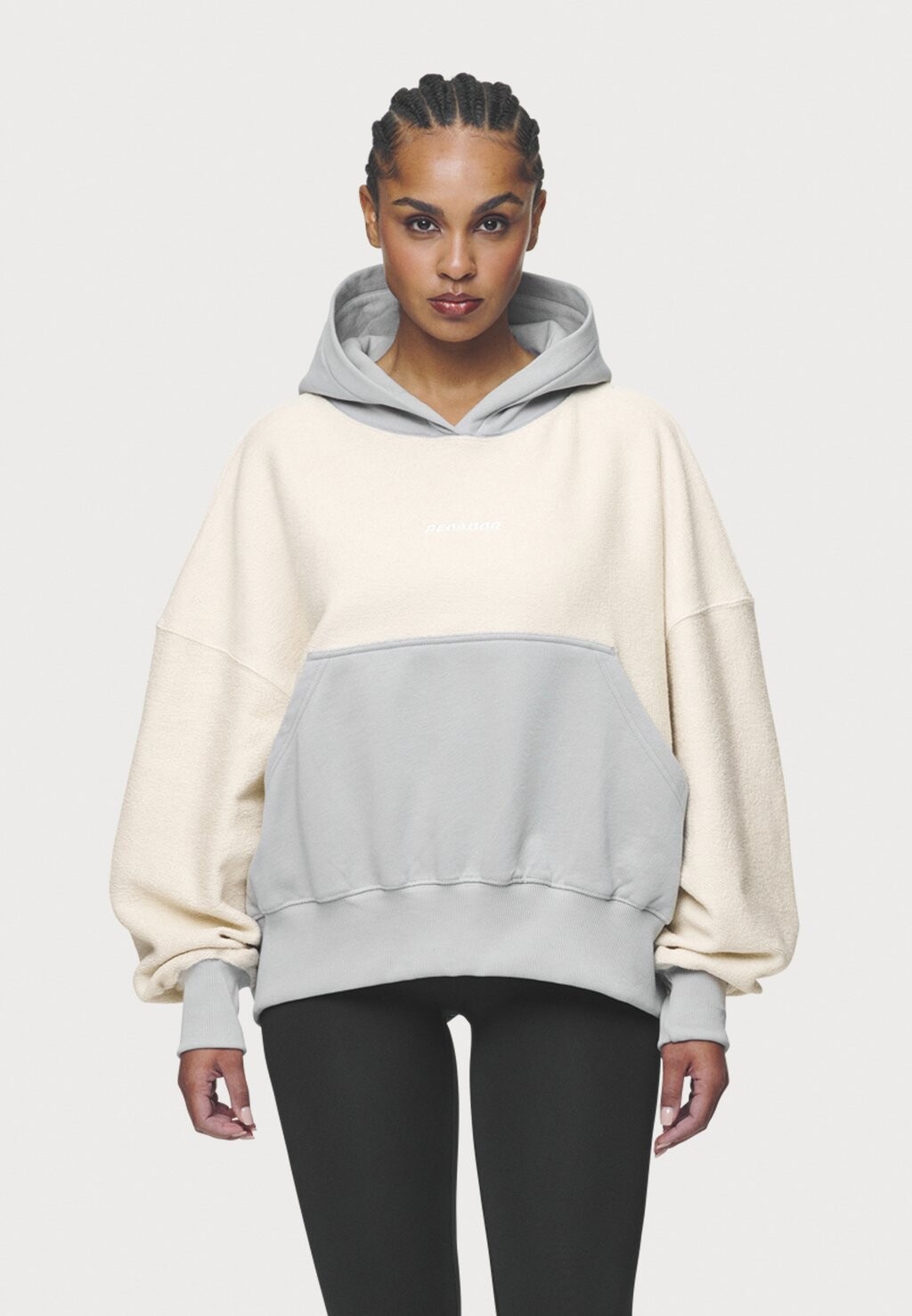 

Толстовка ESTELA INSIDE OUT OVERSIZED HOODIE Pegador, бежевый
