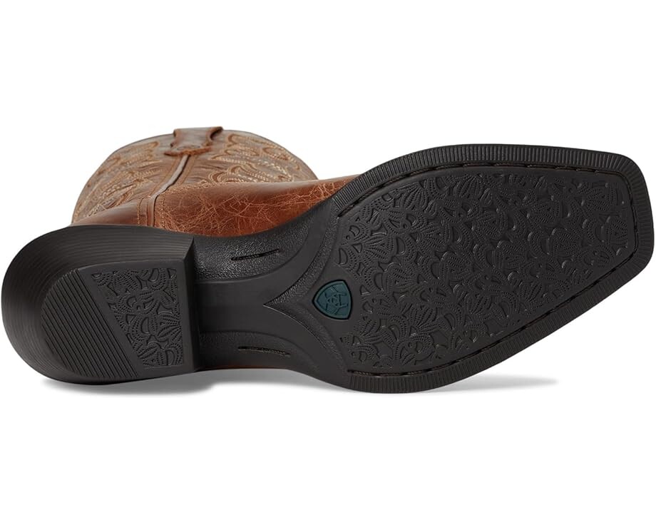 Сапоги женские Ariat Round Up Square Toe ковбойский, темно-коричневый — фото 3